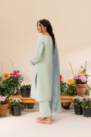 3 Piece - Embroidered Lawn Suit - Kashish