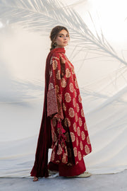 3 Piece - Embroidered Lawn Suit - MKV1-3